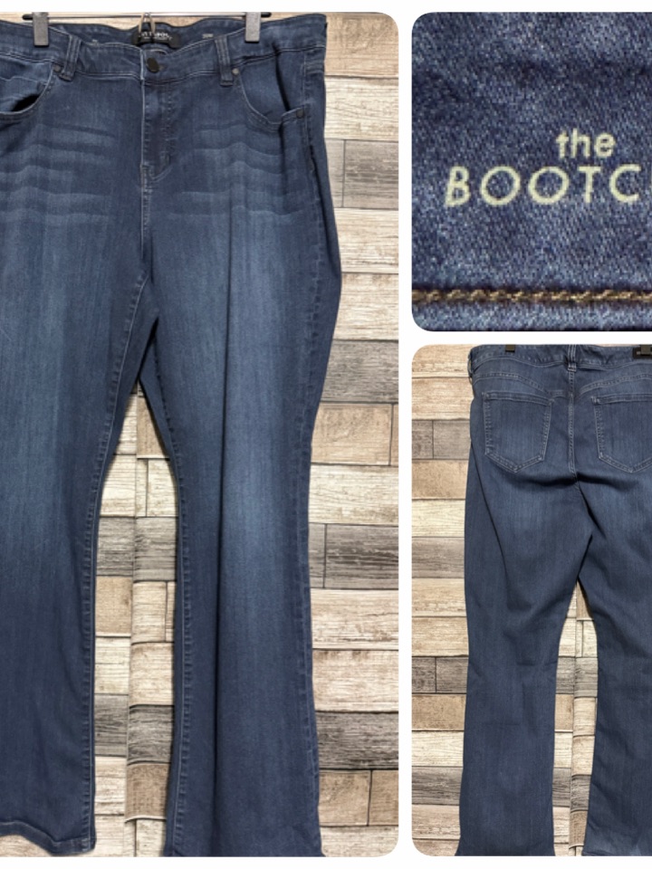 Liverpool The Bootcut Jeans Womens 20w Blue Denim Stretch Inseam 315